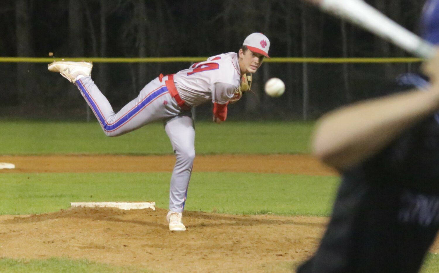 Easton Campbell began Alba-Golden’s district play with a one-hit shutout at Fruitvale.
